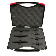7 Pc H6 Metric Thread Plug Gage Gauge Set Double End GO & NO GO Lot H6 6H