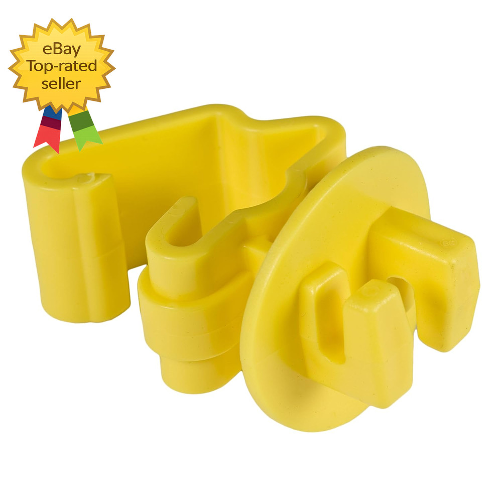 Standard Snug Fitting T Post Insulator ITY-Z 25 Pack Use with Electric Fences