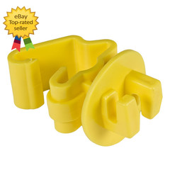 Standard Snug Fitting T Post Insulator ITY-Z 25 Pack Use with Electric Fences