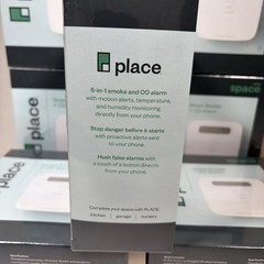Any Space-Smart Smoke and Carbon Monoxide Detector and Alarm-Hardwired w/Battery