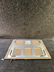 Vollrath 8244314 Miramar 1/6 Stainless Steel Contemporary Food Pan Tile Template
