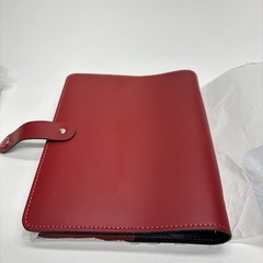 Filofax The Original A5 Leather Organiser Red Made in UK w/ Extras READ DESCRIP