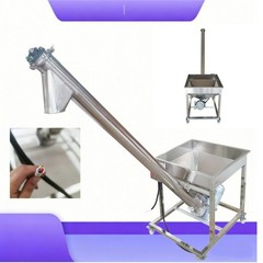 220V Screw Type Automatic Feeding Machine Movable Industrial Auger Conveyor