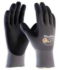 12- 34-874 MaxiFlex Foam Nitrile Grip Palm Coated PROTECTIVE WORK GLOVES XLARGE