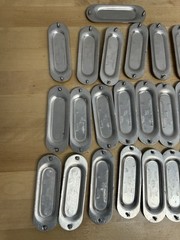 LOT OF 22 – Crouse-Hinds 290 – 3/4” Conduit Body Covers Only (READ)