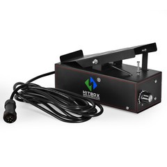 HITBOX Foot Pedal Switch 5-Pin TIG Remote Controller with Switch HBT250P AC/DC