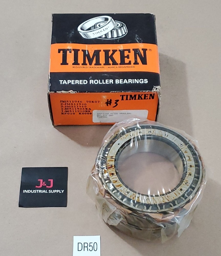 *BRAND NEW* Timken JM511946-90K07 Tapered Roller Bearing Assembly + Warranty!