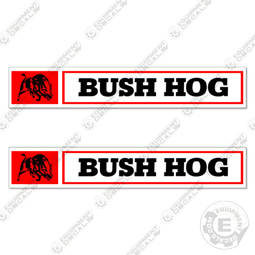 Fits Bush Hog 3004 Decal Kit Blade Box – 7 YEAR OUTDOOR 3M VINYL!