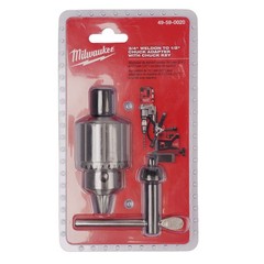 Milwaukee 3/4″ Weldon to 1/2″ Chuck Adapter with Key Heavy-Duty 49-59-0020