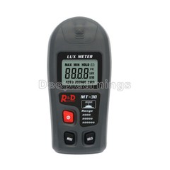 Lux meter 0~200,000lux Range light meter illuminometer lux/fc photometer Tester