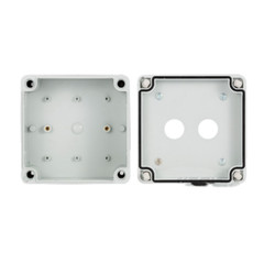 Indoor and outdoor waterproof button switch control box, plastic rain proof box