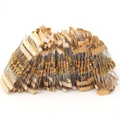 1000Pcs 1/2W 100 Values 1Ω – 10MΩ Assorted Carbon Film Resistors Assortment Kit