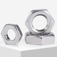 Hex Jam Thin Nut Stainless Steel M3M4M5M6M8M10M12M14M16M18M20M22M24-M30 DIN439