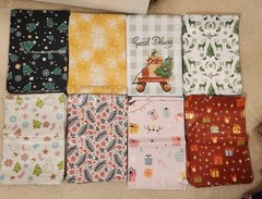 50 Poly Mailers Designer Shipping Bags Christmas Holiday Gifts Bags 10’x13