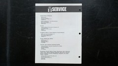 OMC 100 COMM Parts Catalog Manual 436419 1993 Marine Patrol Boat
