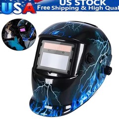 True Color Solar Auto Darkening Welding Helmet Arc Tig Mig Grinding Hood
