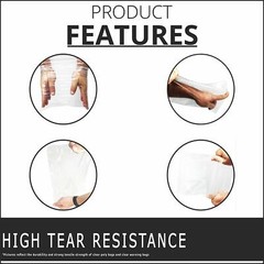 3000 10 x 13 Premium Clear Plastic Self Seal Lip & Tape Poly Bags 1.5 Mil