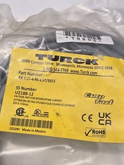 Turck Rs 4.5T-4RS 4.5T/S653 5 Pin 4M Length Eurofast U2188-12 BRAND NEW c2-10,q4