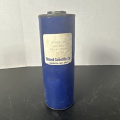 80 Alundum. Fused Alumina. Edmund Scientific Co. 65% Full