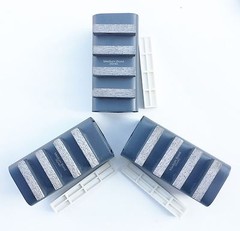 NEW 6PK DIAMOND GRINDING BLOCKS FOR SURFACE PREP. FITS EDCO,STOW… GRINDERS