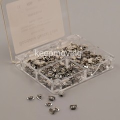 Dental Orthodontic Buccal Tube 2nd Molar Roth 0.022 Bondable Non-Conv Mesh Base