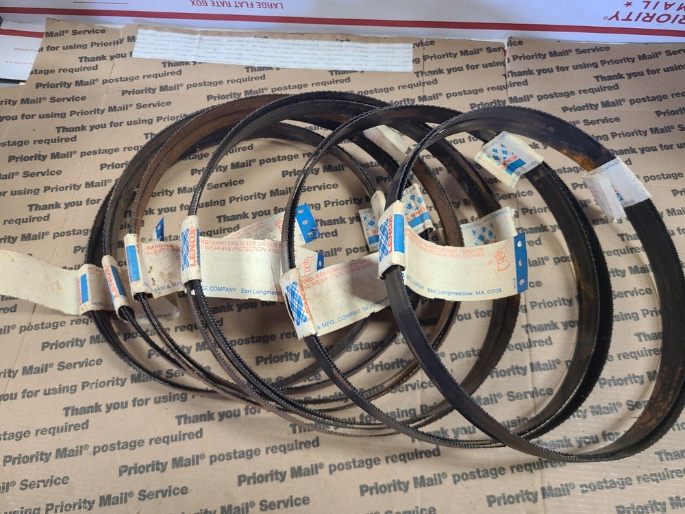 Lot of LENOX Flexible Back B/S Blades, 1 1/2″ x 5/8″ 032 14T Raker