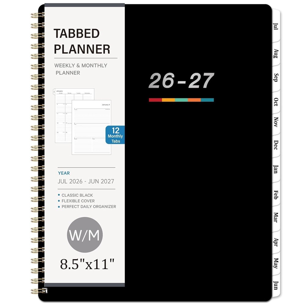 2027 Weekly and Monthly Planner, 2027 Organiser, Diary, Calendar, Daily,