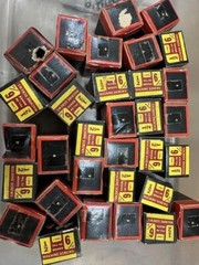 2 boxes 288 pcs total 6-32 Brass Fillister head slotted machine screws