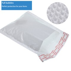 6×10 in Poly Bubble Mailers #0 Self Seal Padded Envelopes Opaque Shipping Bags