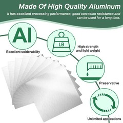 Aluminium Sheet Flat Plate 1mm 2mm 3mm 4mm 5mm 8mm 10mm Thick Grades 1060