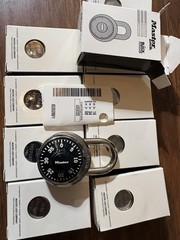 Master Combination Lock V-629 Lot Of 10