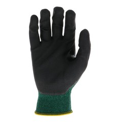 ATG 34-8743/M Maxiflex Cut, Green Engineered Yarn Shell, Blk Nitrile Microfoa…