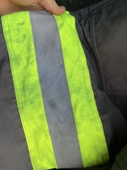 RefrigiWear 7250R Freezer Edge Insulated Bib Overalls Hi Vis 2XL Gray -30F