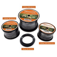 Electric Fence Wire Double Insulated Underground Hard Cable – 16Gauge, 36ft – Ga