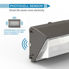 3Pack 120W LED Wall Pack Light Outdoor Commercial Industrial Security Lighting