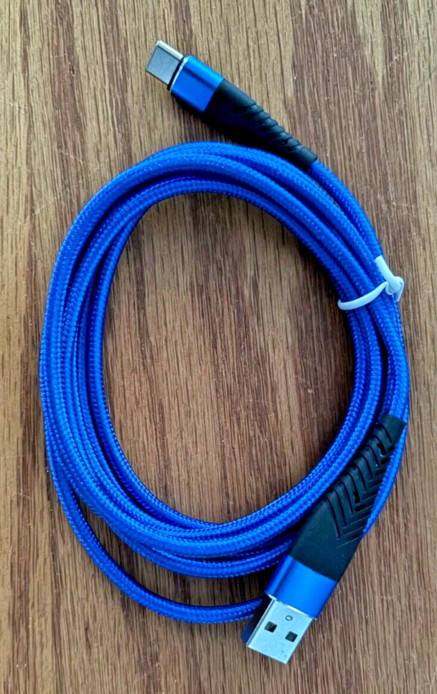 USB C Type Charging Data Cable Cord Samsung Galaxy iPhone 16 Pro Max 15 6ft.