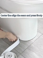 Caulk Tape Toilet Caulk Strip Toilet Sealer Around Toilet Base Caulk Tape NEW