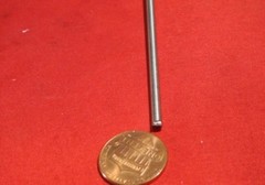 4140/4142 Steel Rod, Metric 3 mm Dia. (-0.051) x 3 FT Length, 2 Units
