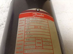Danfoss PN3427 DC Motor 1/2 0.5 HP 1750 RPM 56C 180 V TENV PN 3427