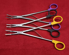 Reusable Open Surgery Hem-o-Lok Applier Purple/ Green/ Yellow (L/ML/XL) – 3 nos.