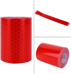 high Visibility Red Safety Warning Reflective Tape 10Ft Truck Conspicuity