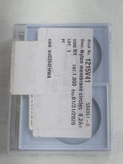 WHATMAN 7410-004 NYLON MEMBRANE CIRCLE, 1.0 um PORE SIZE, 47MM 100 Circles