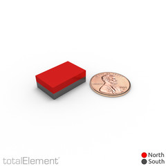 3/4 x 1/2 x 1/4 Inch Neodymium Rare Earth Block Magnets N42 (10 Pack)