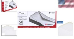 #10 Envelopes, 4-1/8″ X 9-1/2″, White, 50 Pack Free And Fast Shipping
