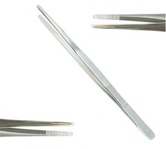 Premium O.R Grade Stainless Steel Thumb Dressing Serrated Forceps 6″ Surgical