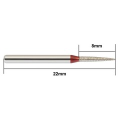 Dental Burs Diamond Flame FG for High Speed Handpiece Friction Grip Coarse Fine