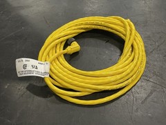 SURPLUS NEW CROUSE-HINDS 5000115-13 20ft 18/4 AWG Cord Set Micro 4 Pin Female