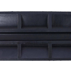 Cable Protector Ramp Rubber Speed Bumps 6600 Lbs. Load Capacity for Asphalt Conc
