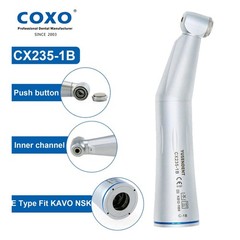 COXO Dental 1:1 Contra Angle Handpiece Fiber Optic LED Low Speed E Type KAVO NSK