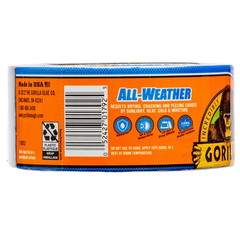 Gorilla All weather Permanent Black Tape 1.88 In X 10 yd # 114459, New Sealed